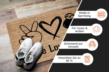 Fußmatte mit Design -